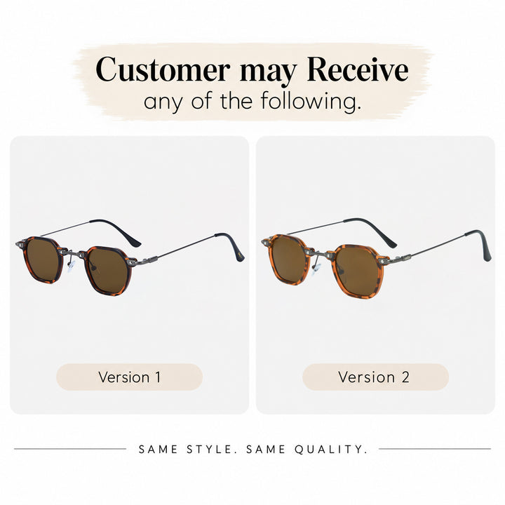 Classic Slim Edge Shades - Brown