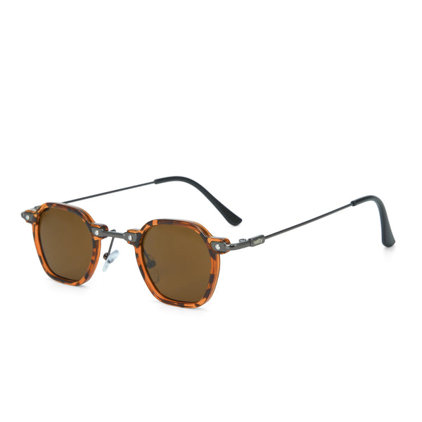 Classic Slim Edge Shades - Brown