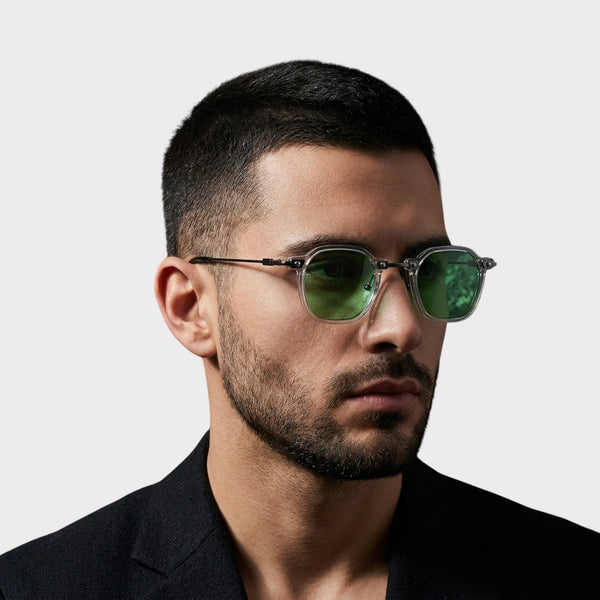 Classic Slim Edge Shades - Green