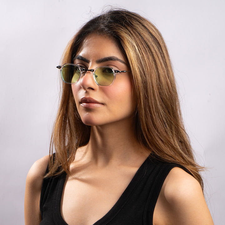 Classic Slim Edge Shades - Green