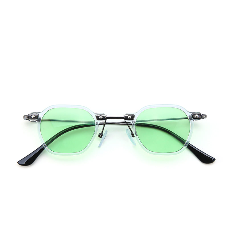 Classic Slim Edge Shades - Green | Salty
