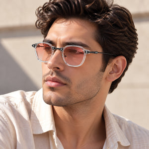 Classic Slim Edge Shades - Pink