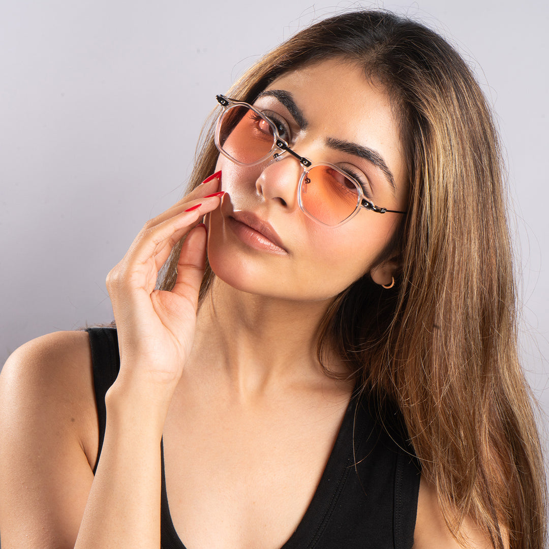Classic Slim Edge Shades - Pink
