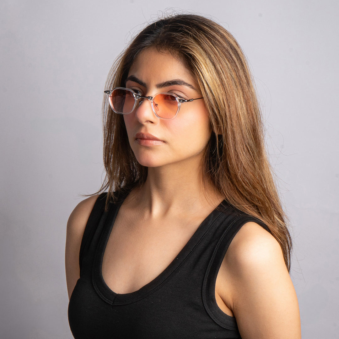 Classic Slim Edge Shades - Pink