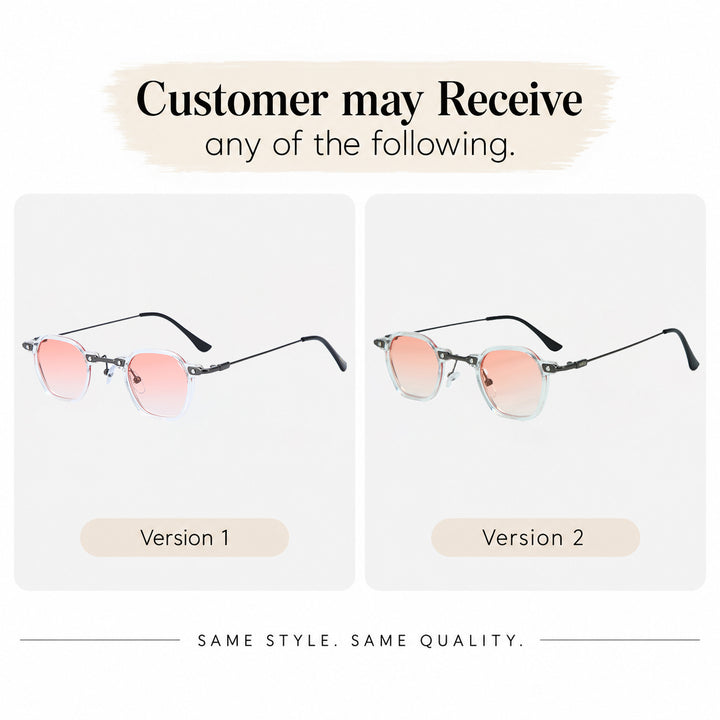 Classic Slim Edge Shades - Pink