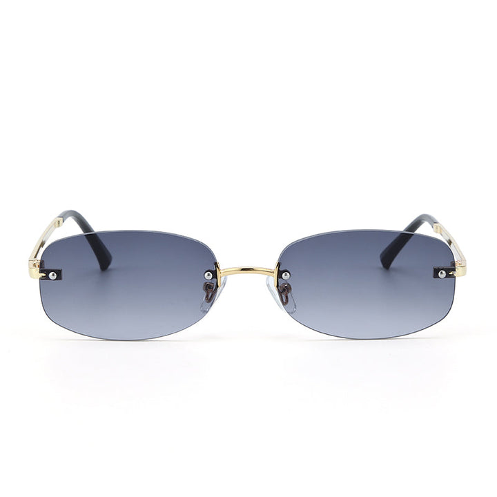 Aero Rimless Edge Shades - Smoke | Salty