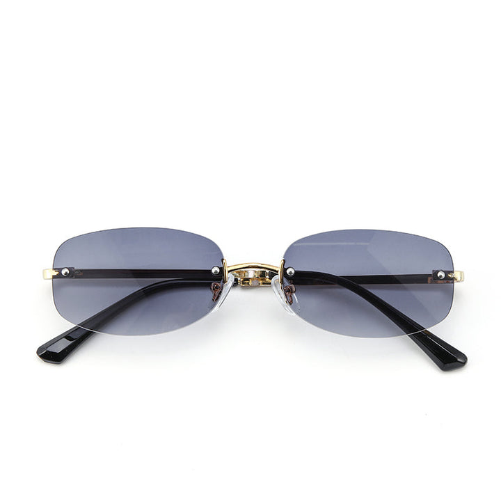Aero Rimless Edge Shades - Smoke | Salty