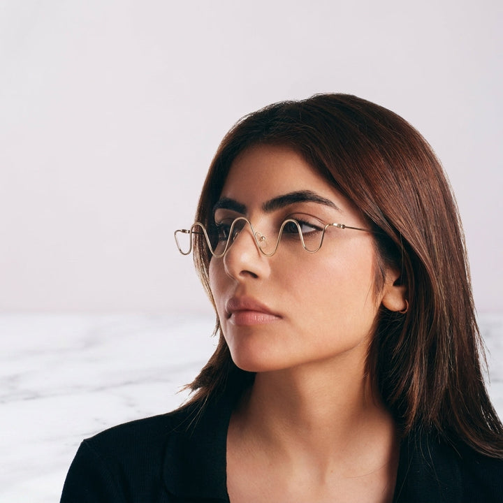 Golden Wave Statement Frames | Salty