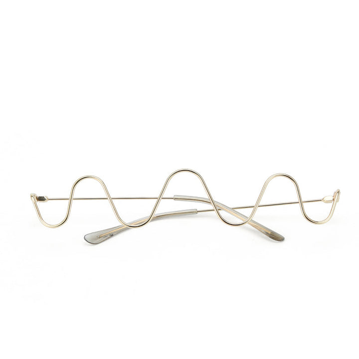 Golden Wave Statement Frames | Salty