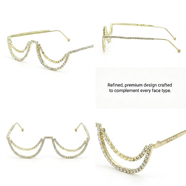 Royal Drape Chain Shades – Gold