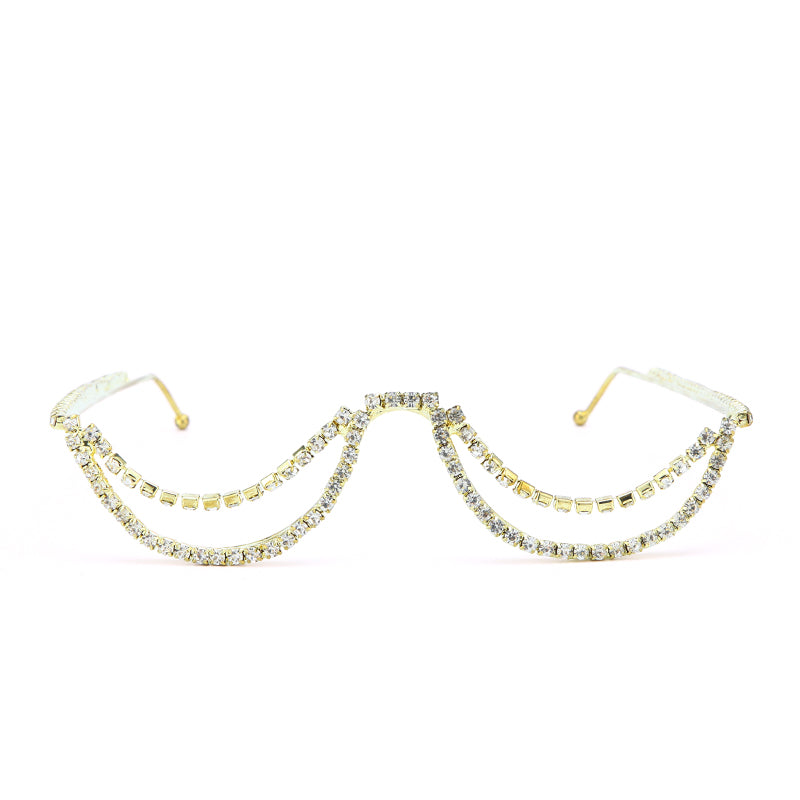 Royal Drape Chain Shades – Gold | Salty
