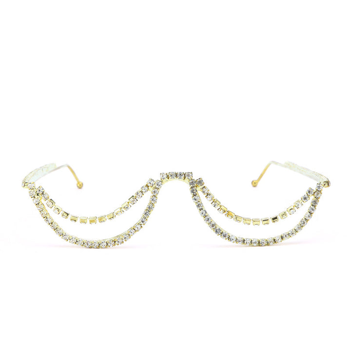 Royal Drape Chain Shades – Gold | Salty