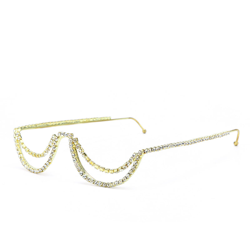 Royal Drape Chain Shades – Gold | Salty