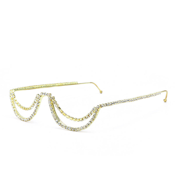Royal Drape Chain Shades – Gold | Salty