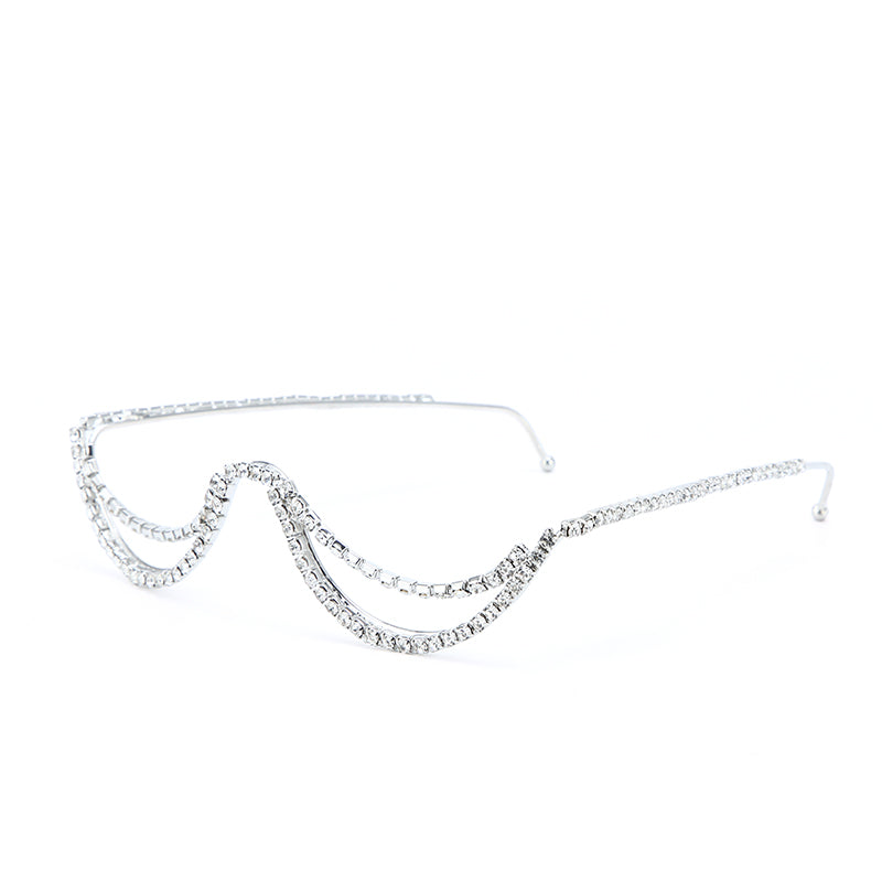 Silver Drape Chain Shades | Salty