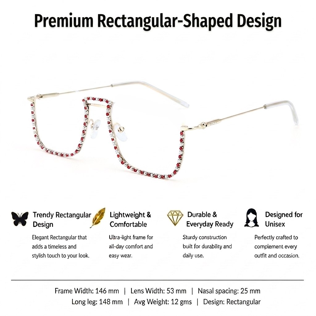 Ruby Drape Chain Shades