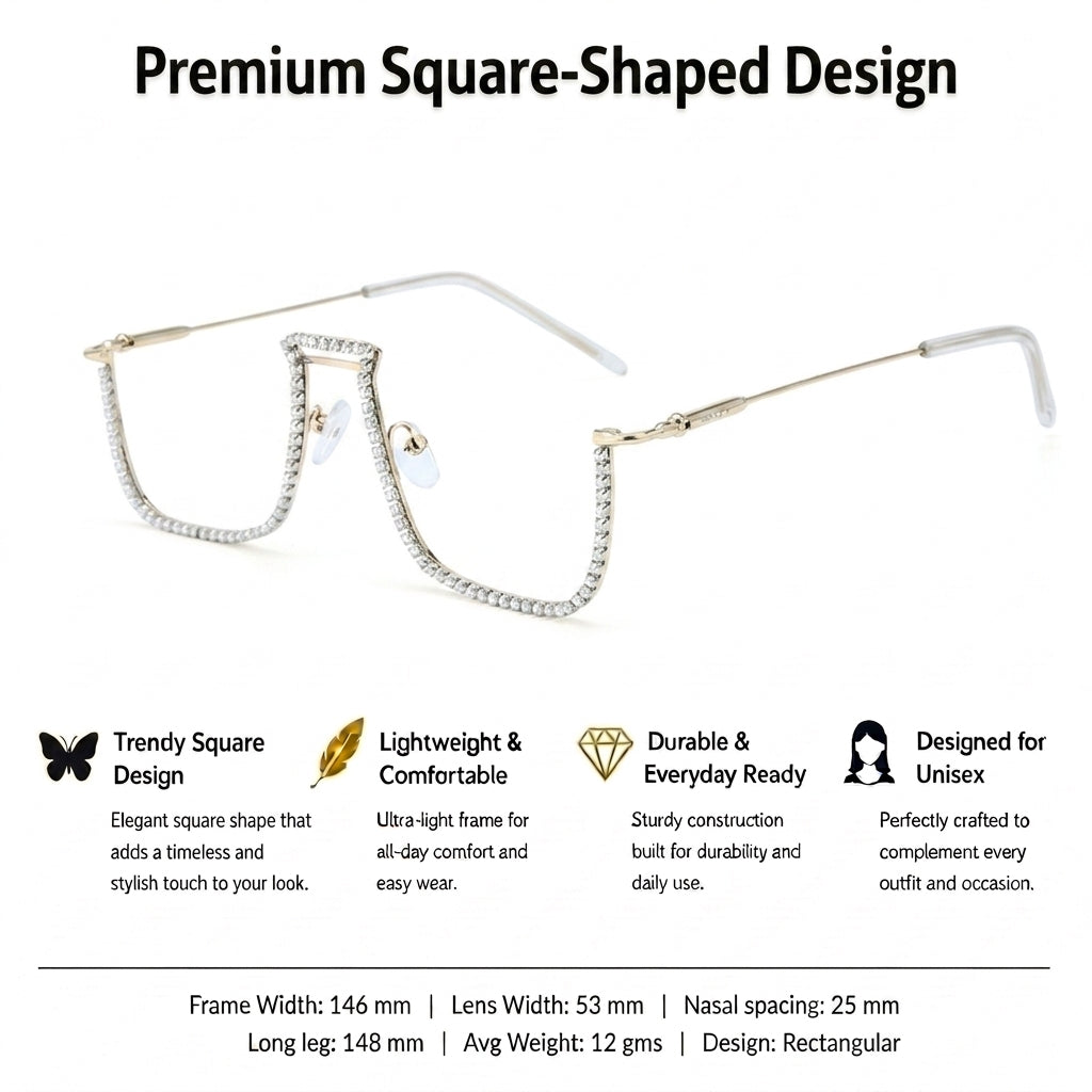 Crystal Drape Chain Shades