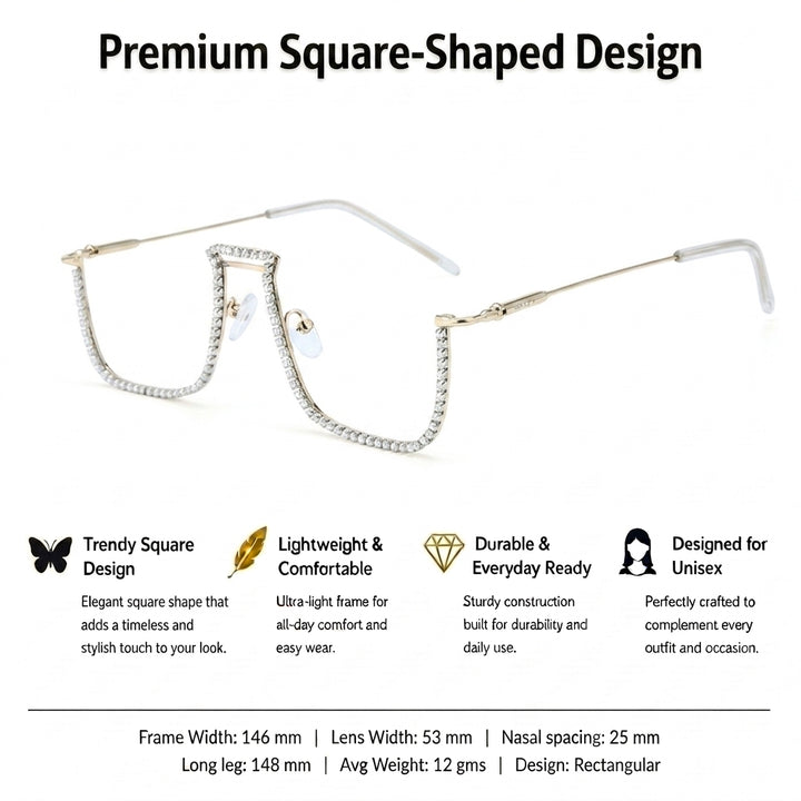 Crystal Drape Chain Shades