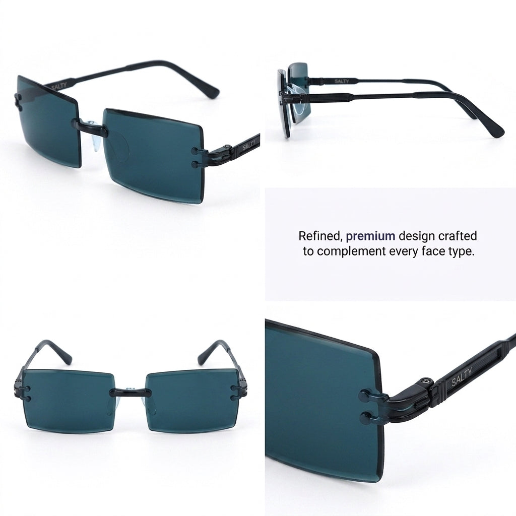 AeroBlock Square Shades - Black