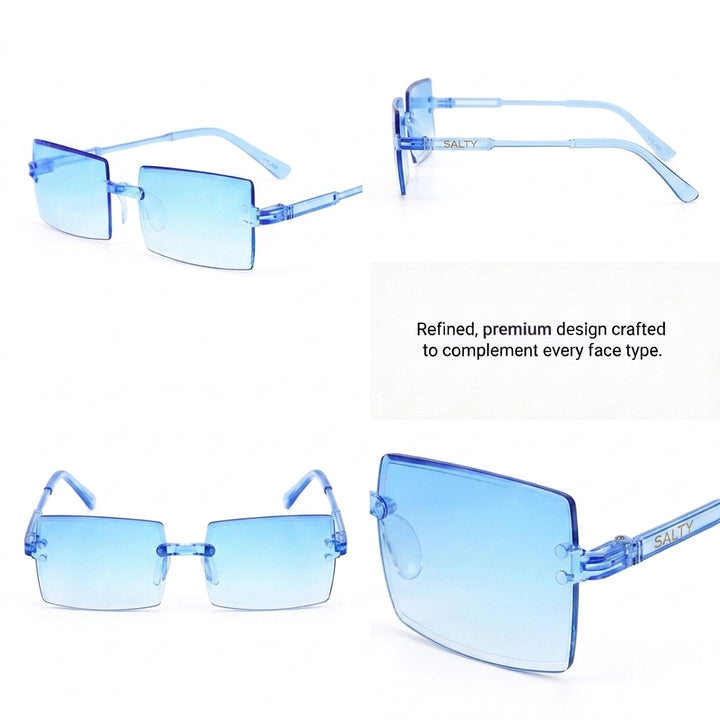 AeroBlock Square Shades - Blue