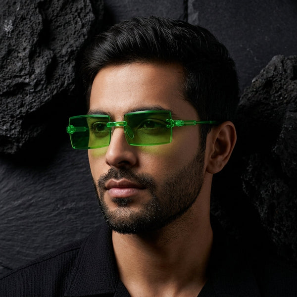 AeroBlock Square Shades - Green