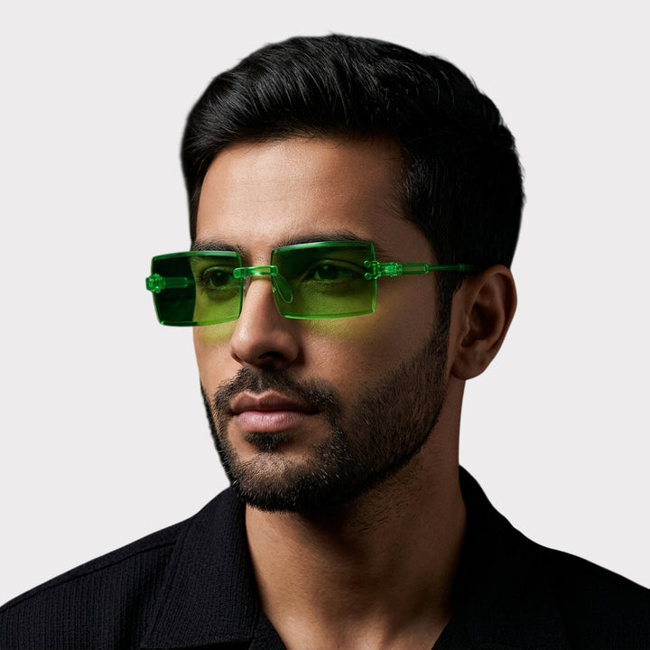 AeroBlock Square Shades - Green