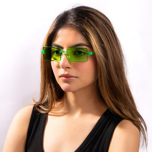AeroBlock Square Shades - Green