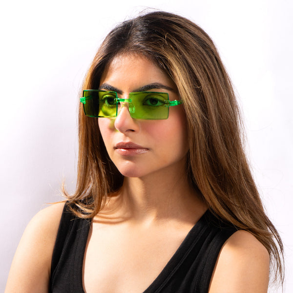AeroBlock Square Shades - Green