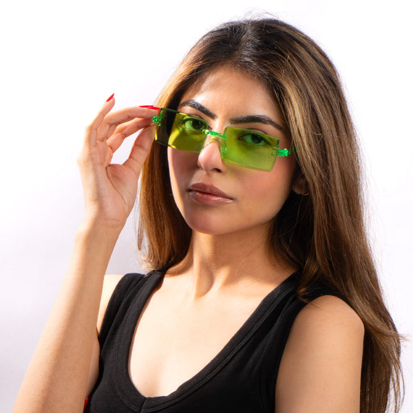 AeroBlock Square Shades - Green