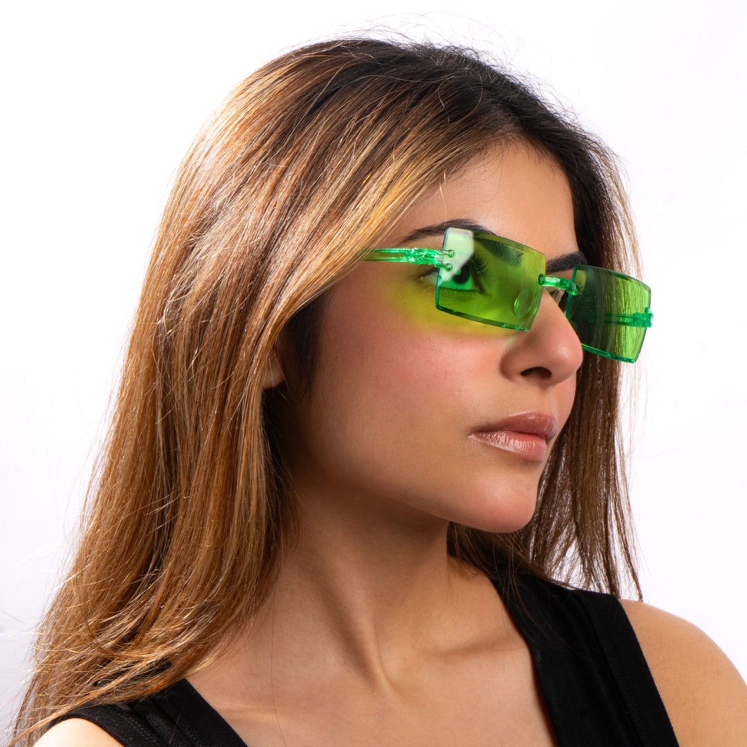 AeroBlock Square Shades - Green