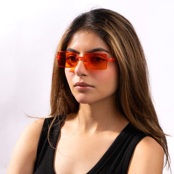 AeroBlock Square Shades - Orange
