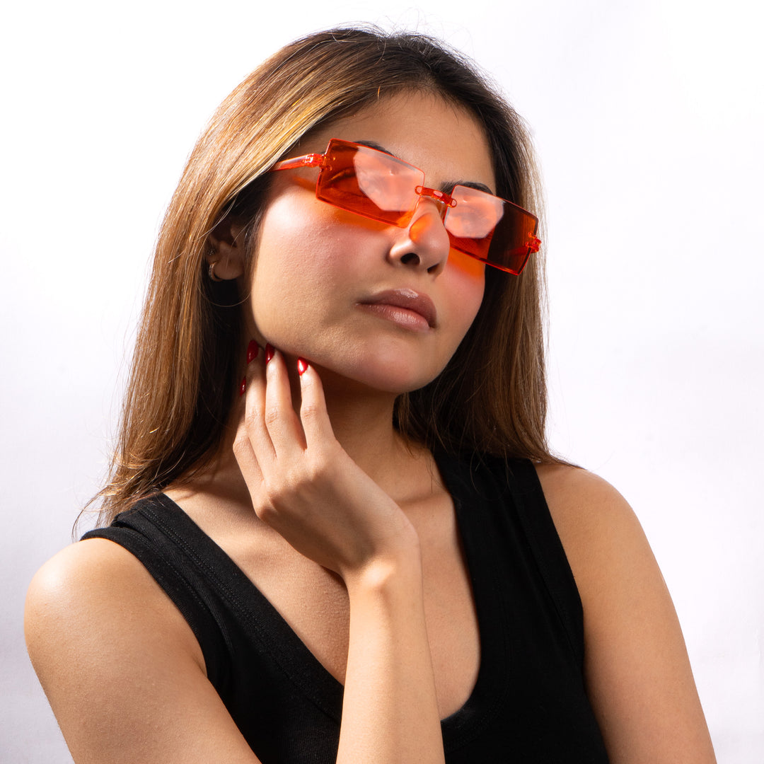 AeroBlock Square Shades - Orange