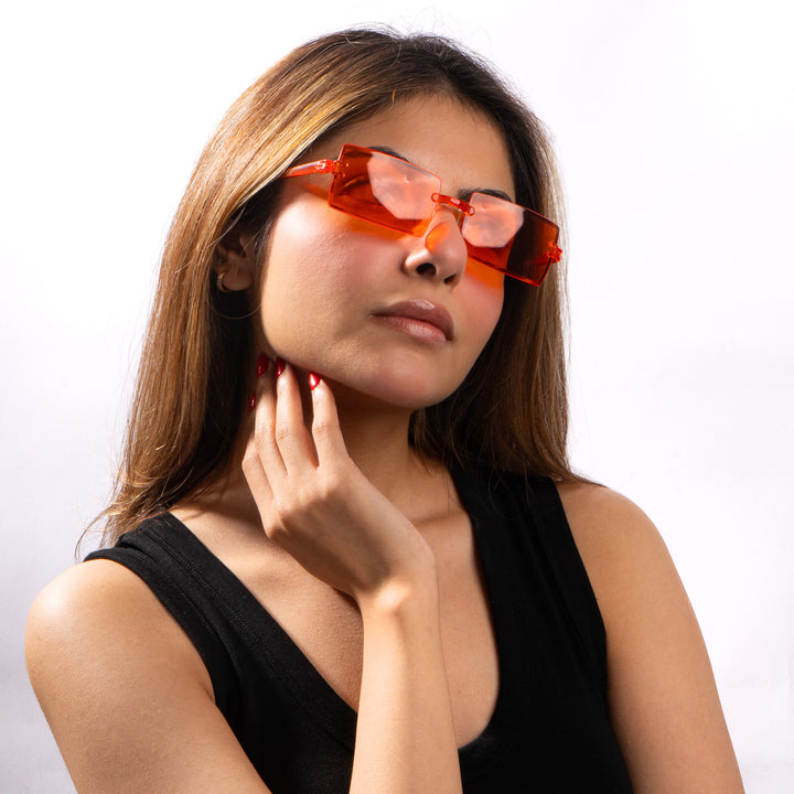 AeroBlock Square Shades - Orange