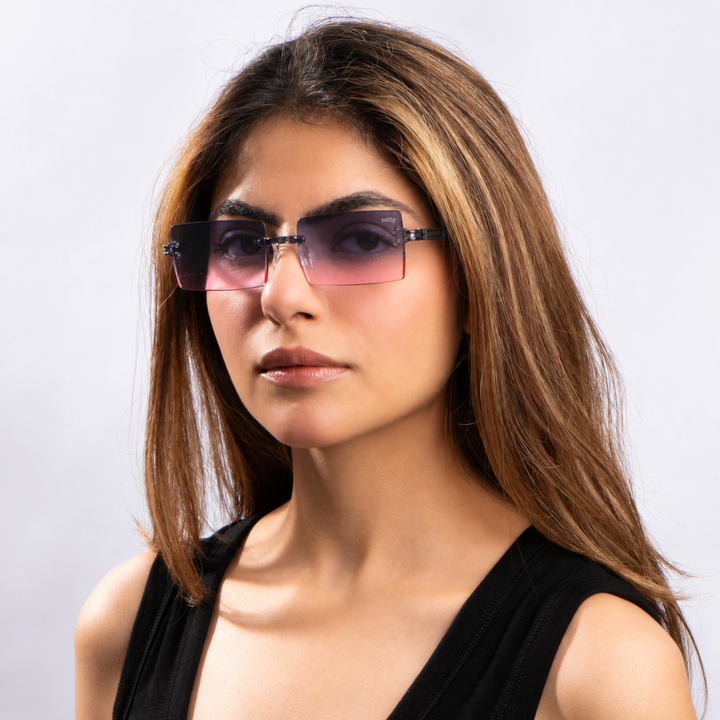 AeroBlock Square Shades - Purple