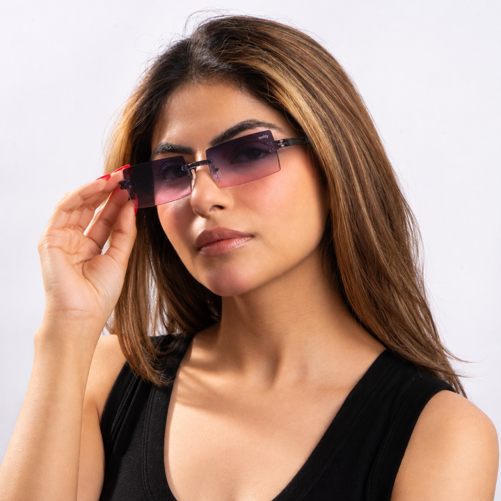 AeroBlock Square Shades - Purple
