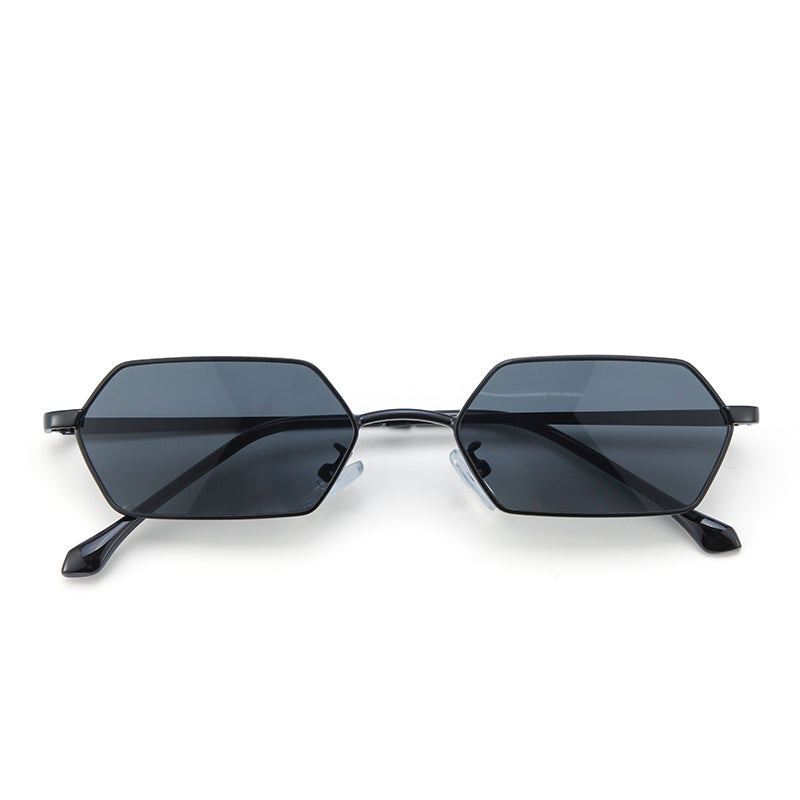 Stealth Hex Edge Shades – Black | Salty