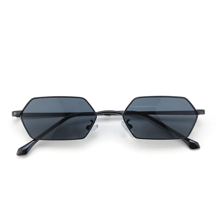 Stealth Hex Edge Shades – Black | Salty