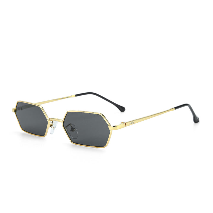 Goldline Hex Edge Shades – Black