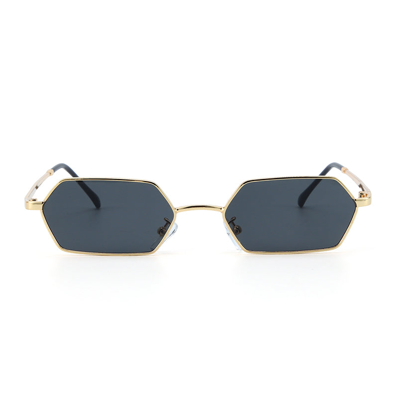 Goldline Hex Edge Shades – Black | Salty