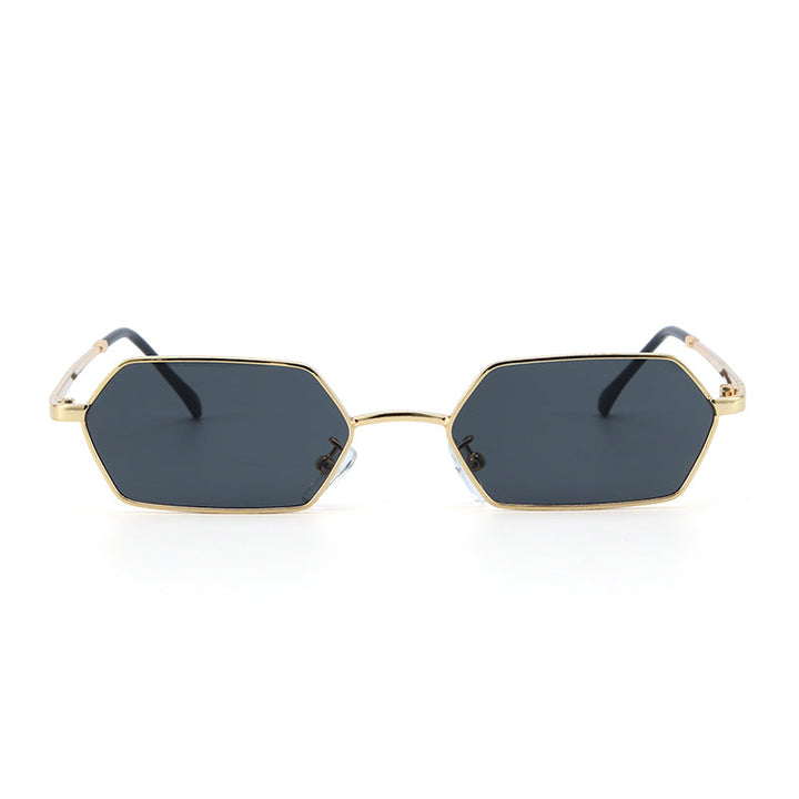 Goldline Hex Edge Shades – Black | Salty