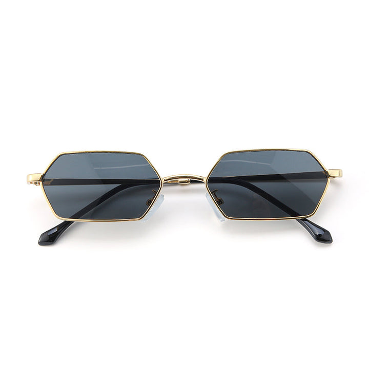 Goldline Hex Edge Shades – Black | Salty