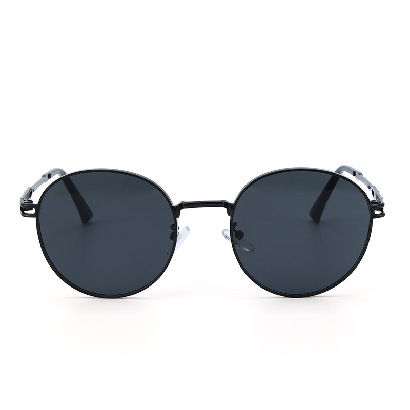 Classic Round Edge Shades – Black | Salty
