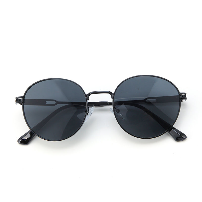 Classic Round Edge Shades – Black | Salty