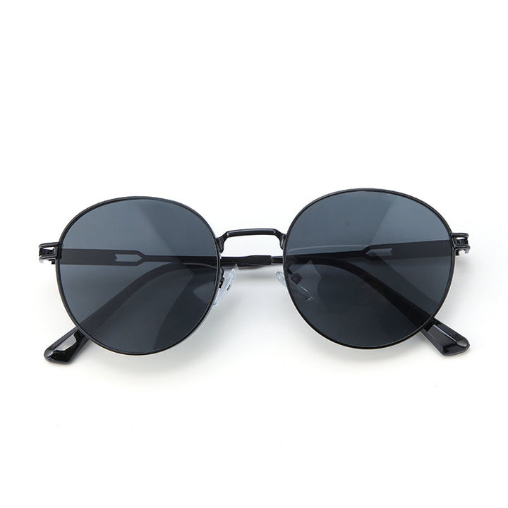 Classic Round Edge Shades – Black | Salty