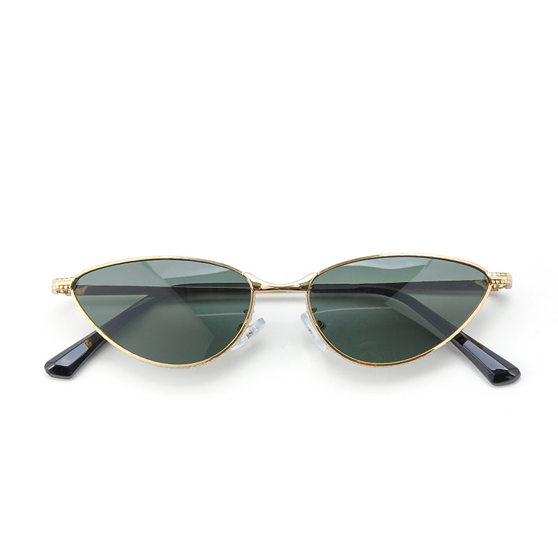 Heritage Clubmaster Shades – Green Gold | Salty
