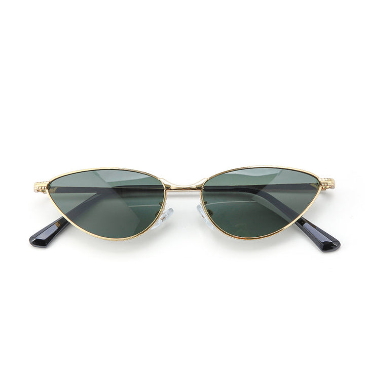Heritage Clubmaster Shades – Green Gold | Salty