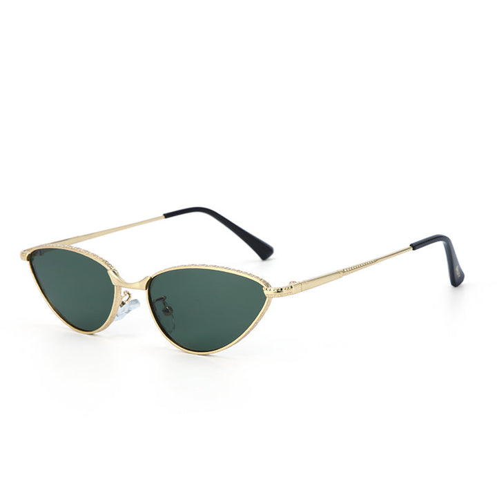 Heritage Clubmaster Shades – Green Gold | Salty