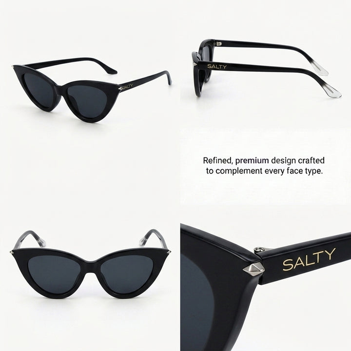 Fierce Cat-Eye Shades – Black