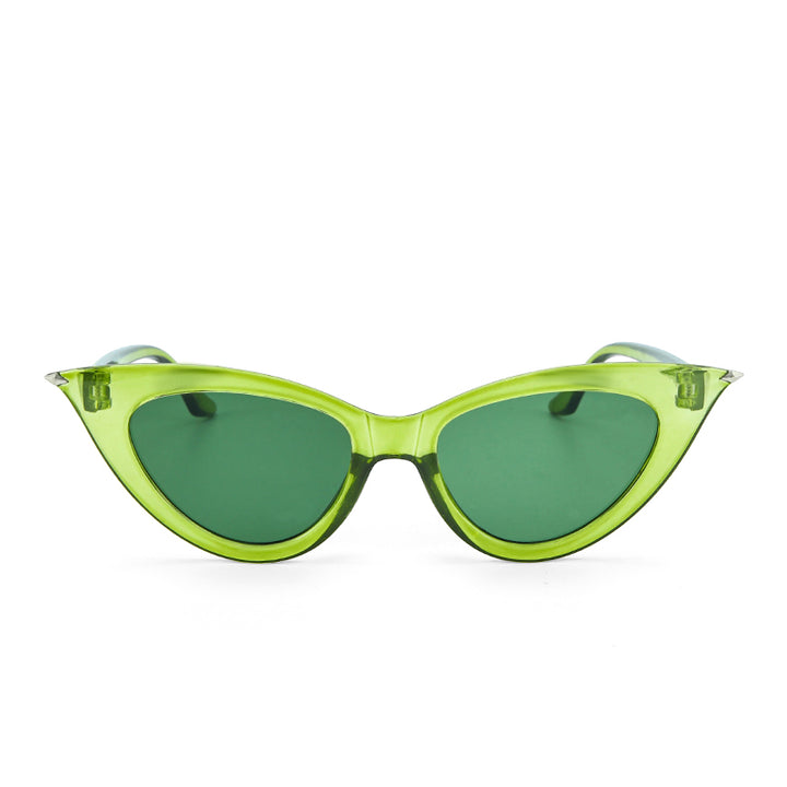 Lime Cat-Eye Shades – Green