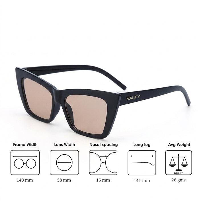 Nude Edge Cat-Eye Shades – Beige